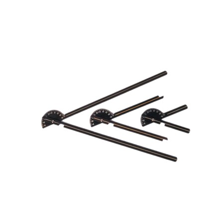 Fabrication Enterprises Baseline X-Ray Radiopaque Goniometer - 180 Degree Range - 6 in. Arms 12-1032